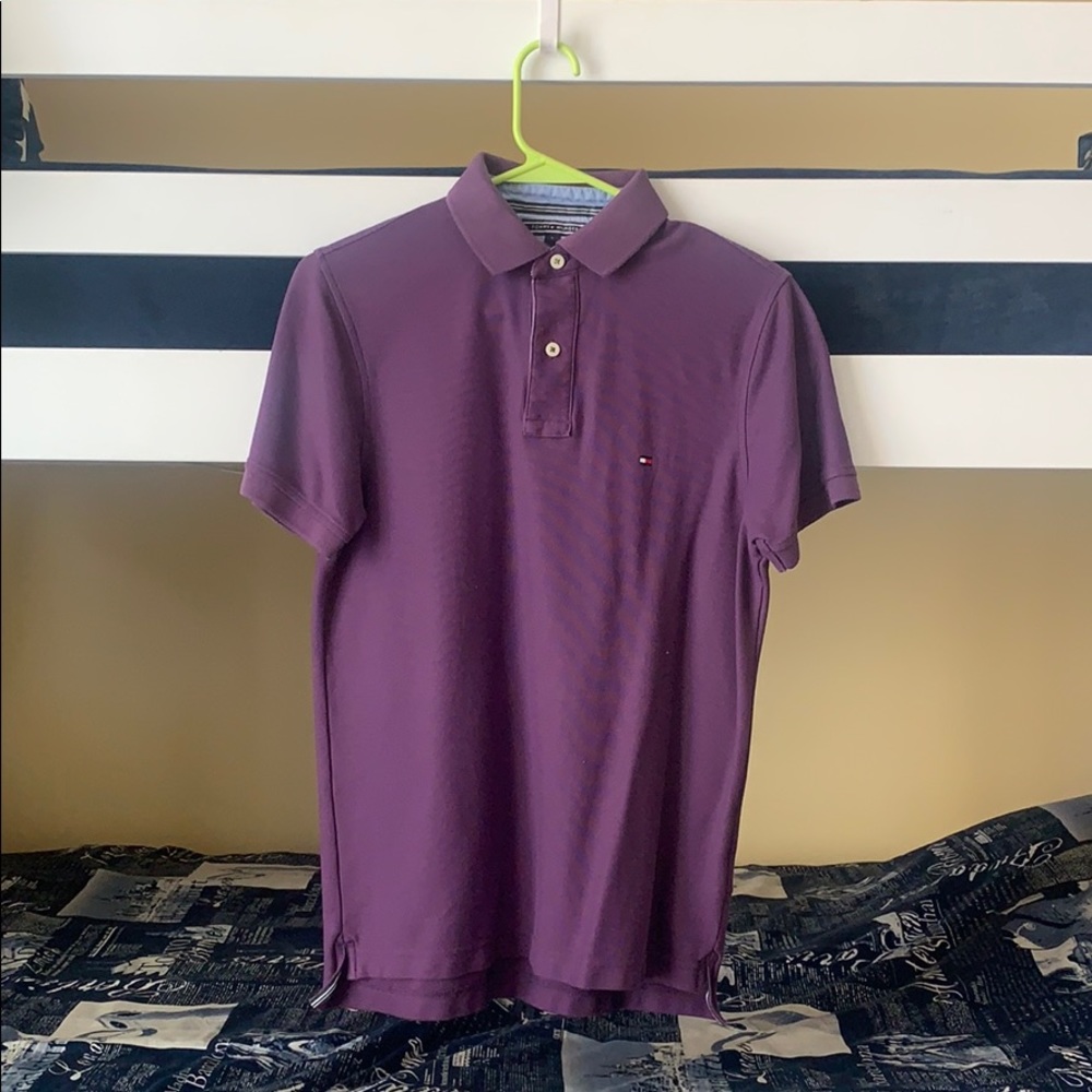 Tommy Hilfiger Polo Purple